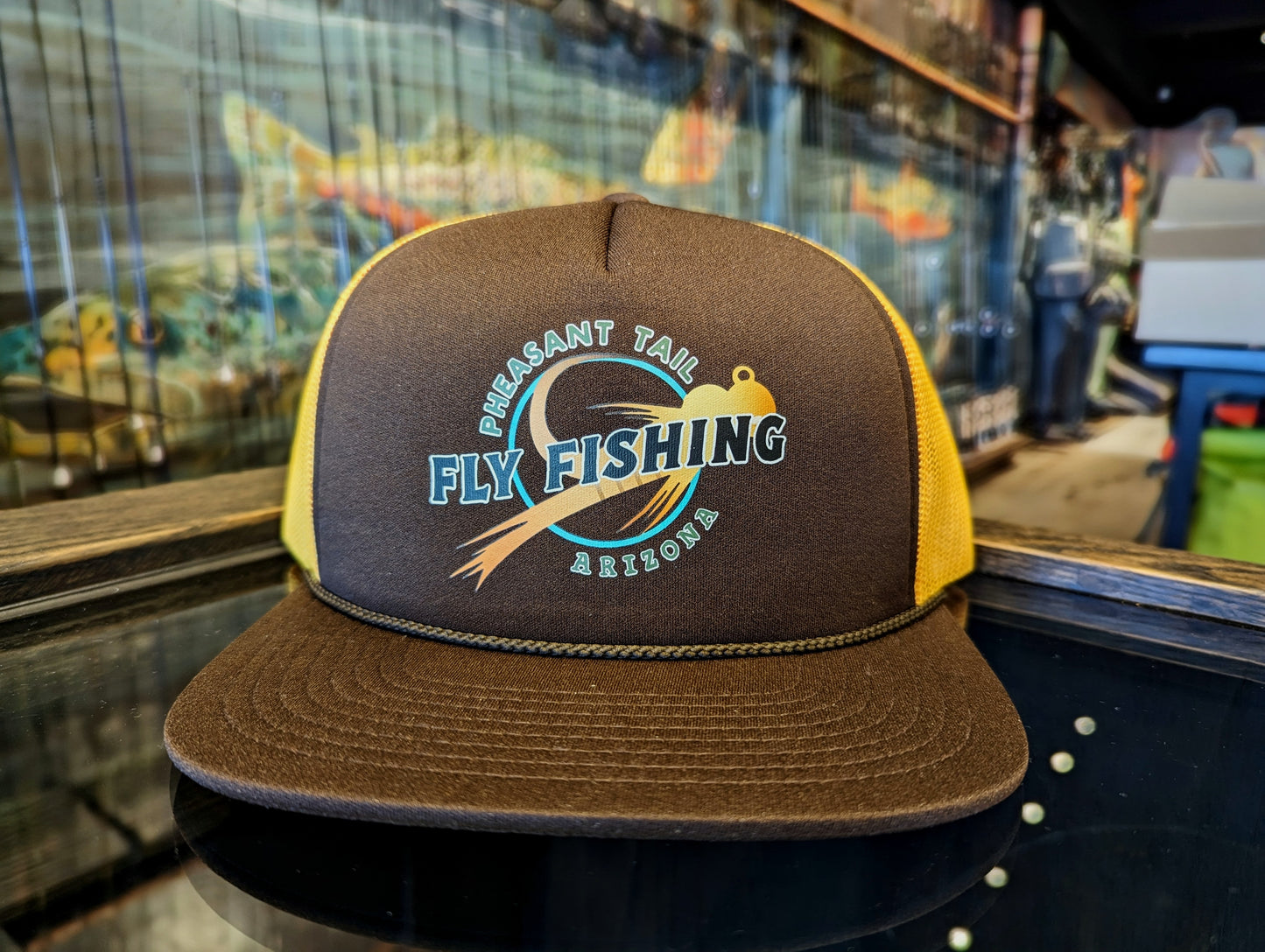 Pheasant Tail Trucker Hat
