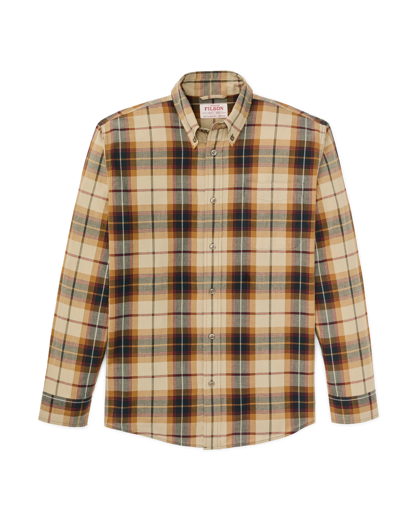 Filson Madras Button Down Shirt