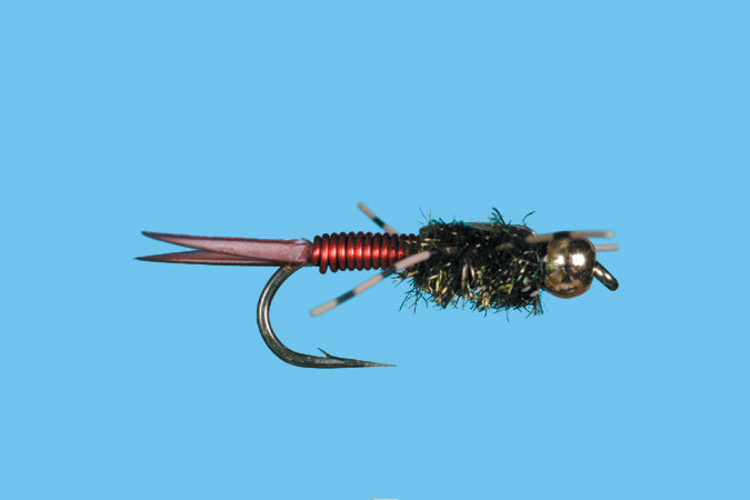 Bead Head Copper John-Rubber Legs