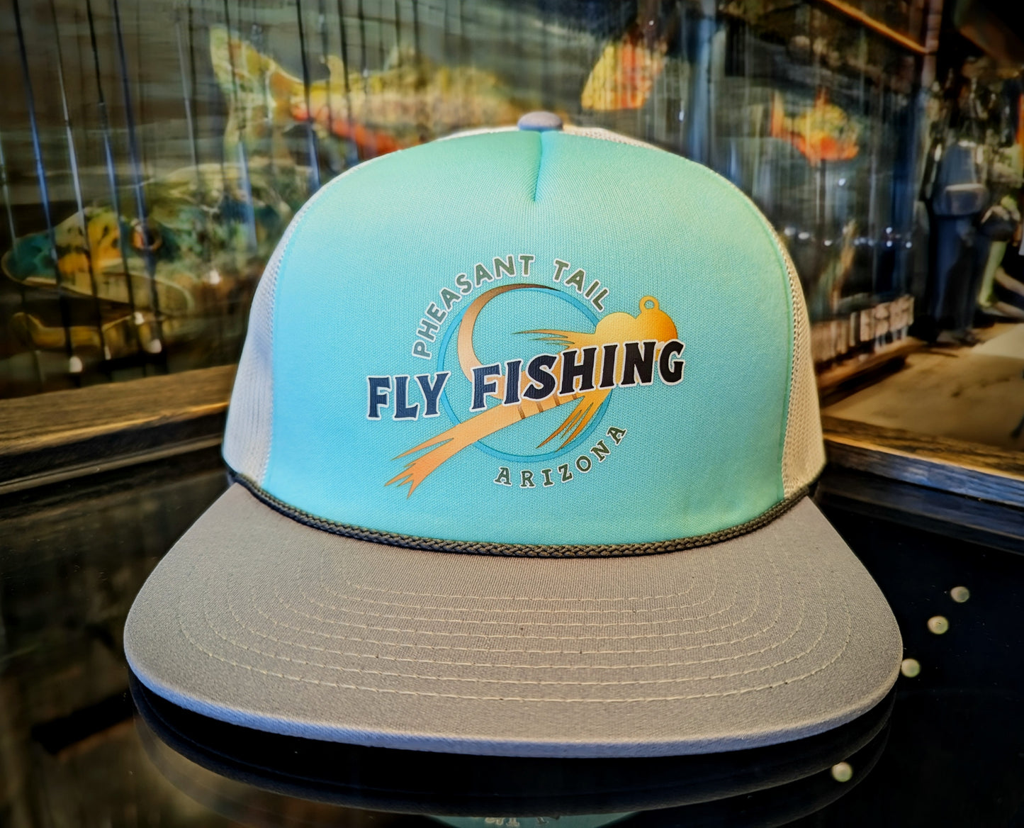 Pheasant Tail Trucker Hat