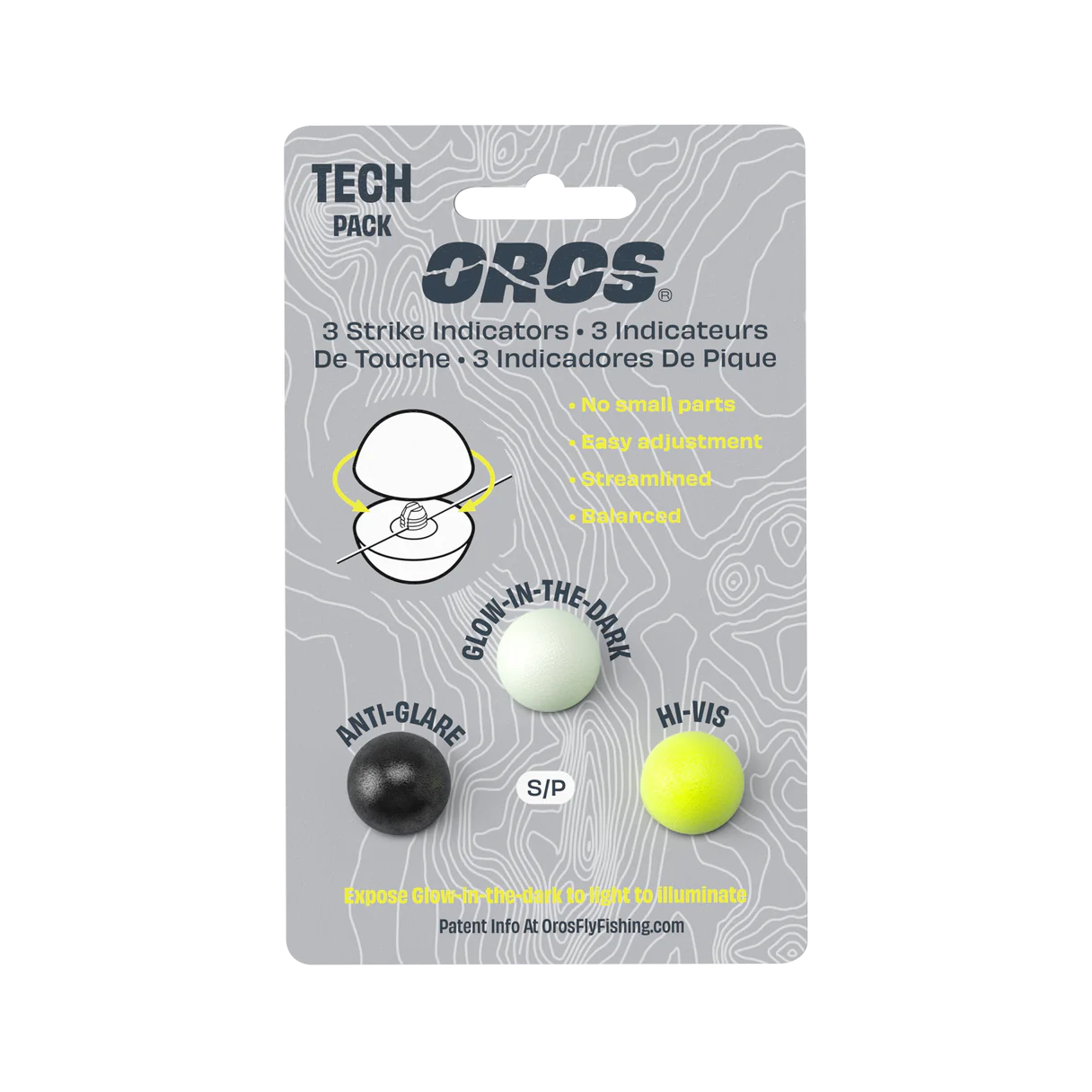 Oros 3-pack Small Indicators Tech Pack
