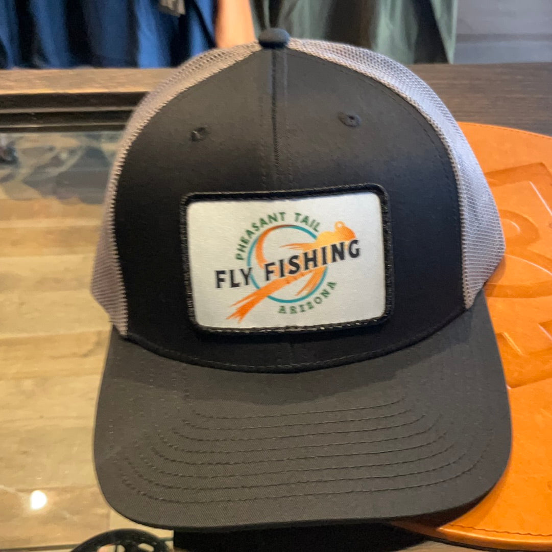 Pheasant Tail Patch Trucker Hat