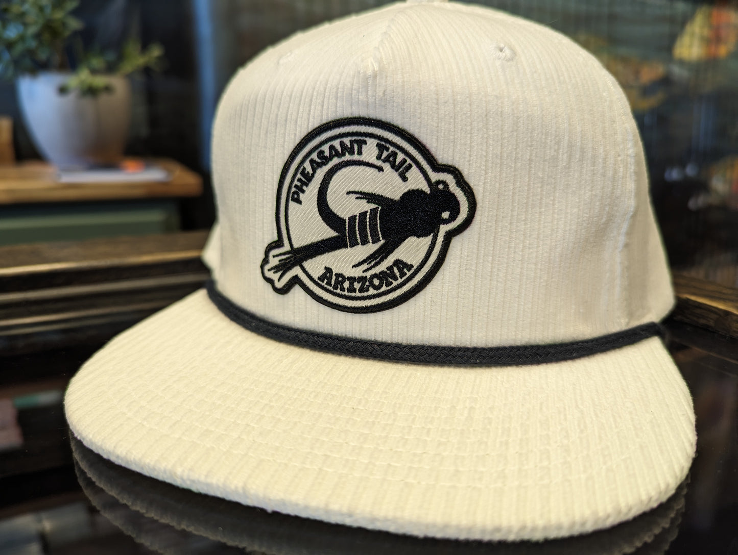 Pheasant Tail Corduroy Hat