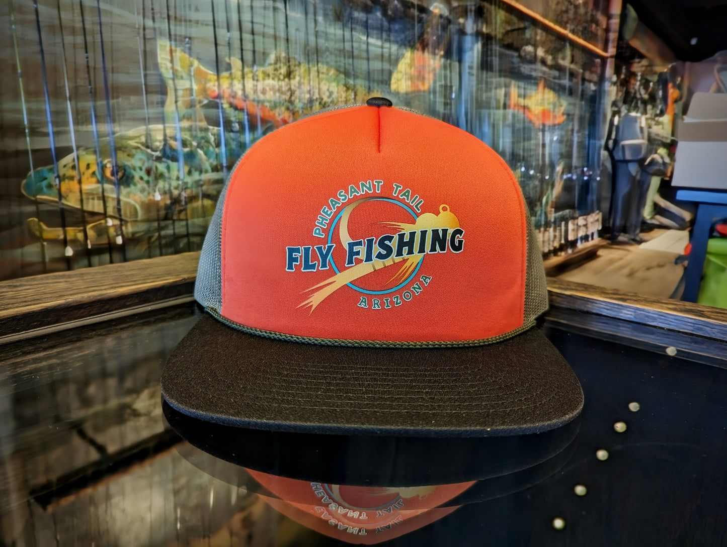 Pheasant Tail Trucker Hat