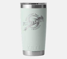 YETI Rambler Engraved with Pheasant Tail Logo