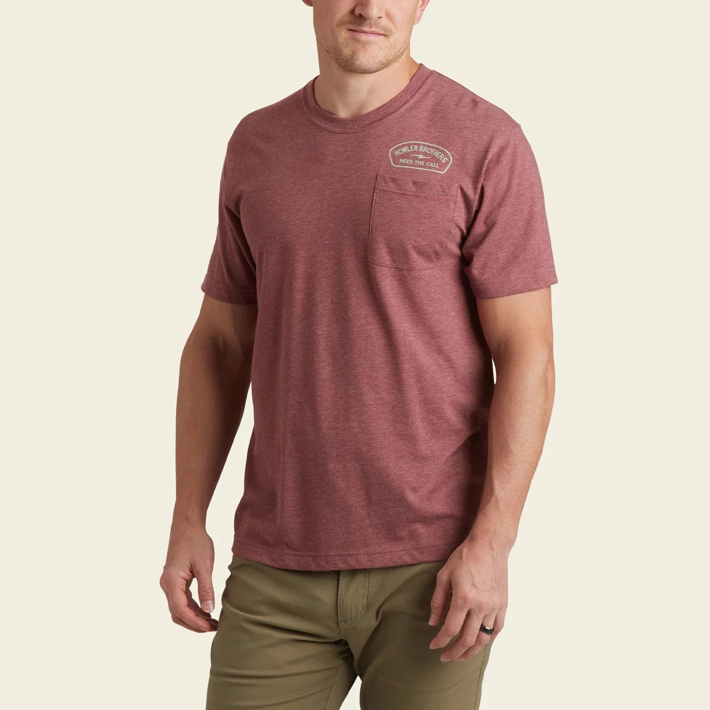 Howler Bros. LIGHTNING BADGE Pocket T-Shirt