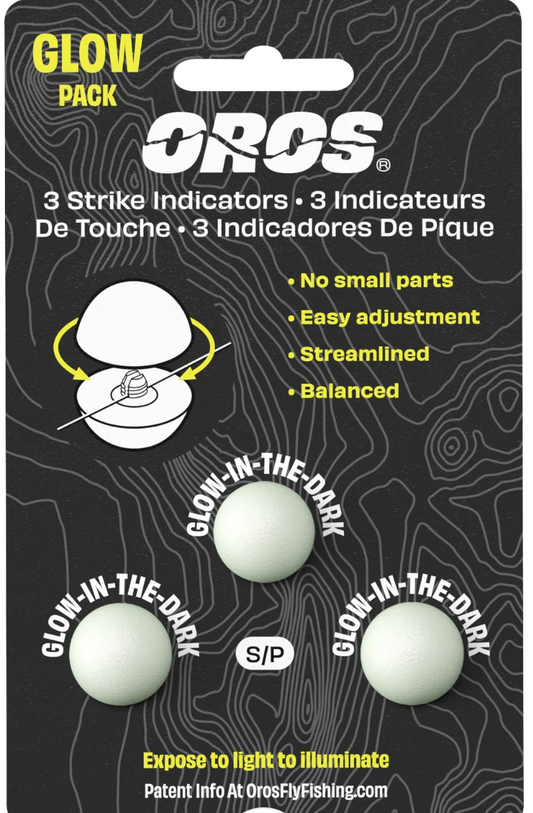 Oros 3-Pack Small Glow-in-the-dark