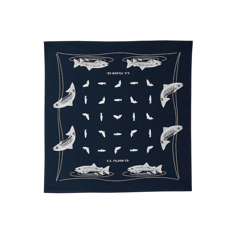 Filson Bandana – Pheasant Tail Fly Fishing
