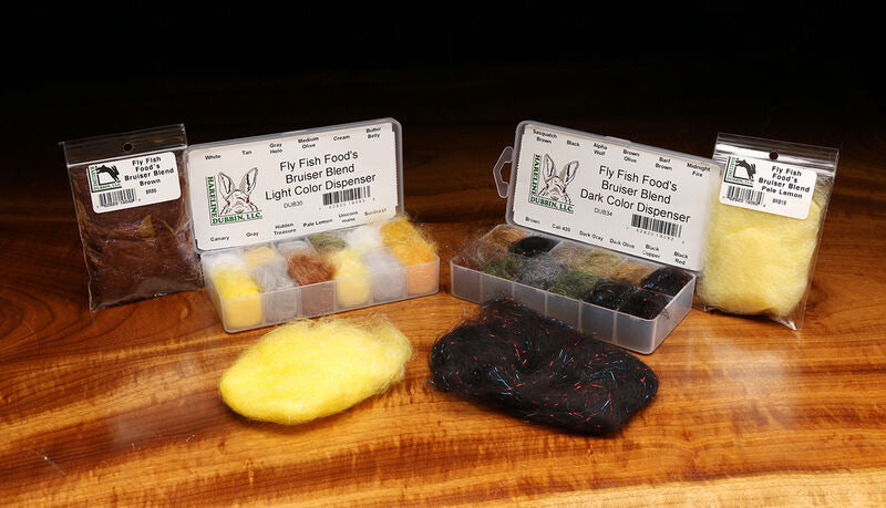 Hareline Bruiser Blend Light Dubbing Dispenser