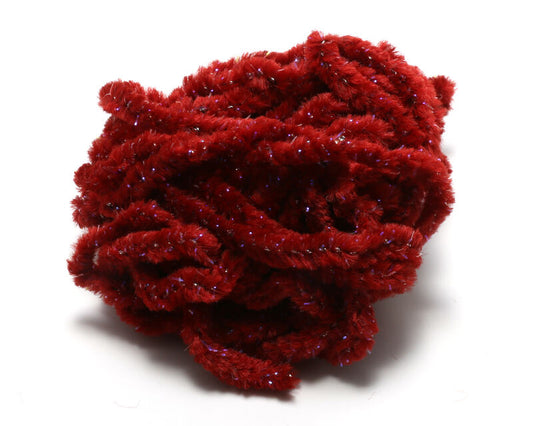 Hareline Woolly Bugger Tinsel Core UV Rayon Chenille