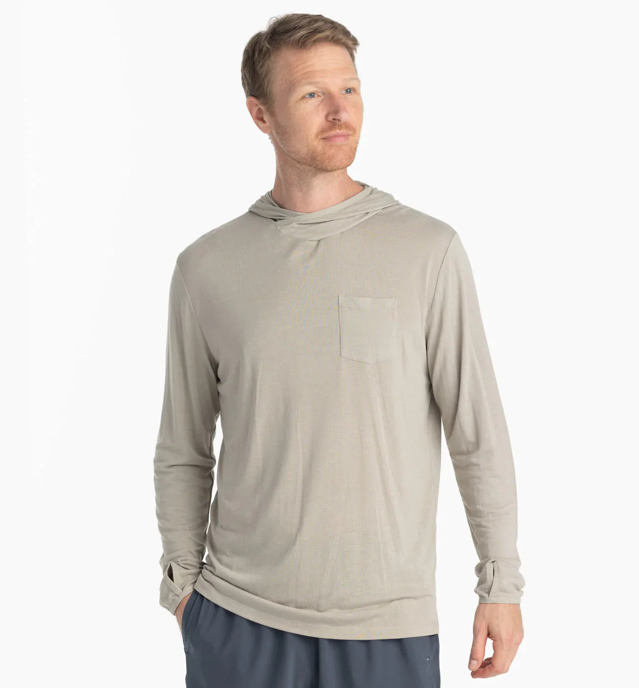 Free Fly Men’s Lightweight Bamboo Hoodie