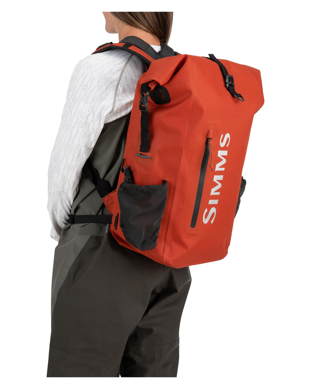 Simms Dry Creek Roll Top Backpack Pheasant Tail Fly Fishing