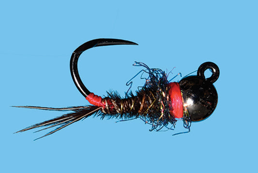 Tungsten Jig Pheasant Tail Red Tie