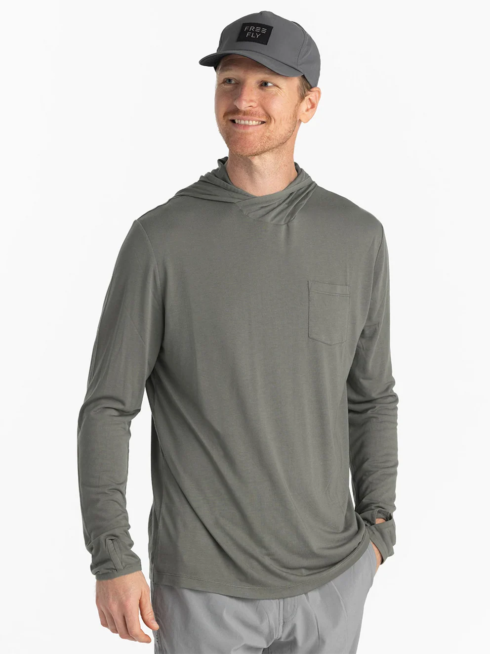 Free Fly Men’s Lightweight Bamboo Hoodie