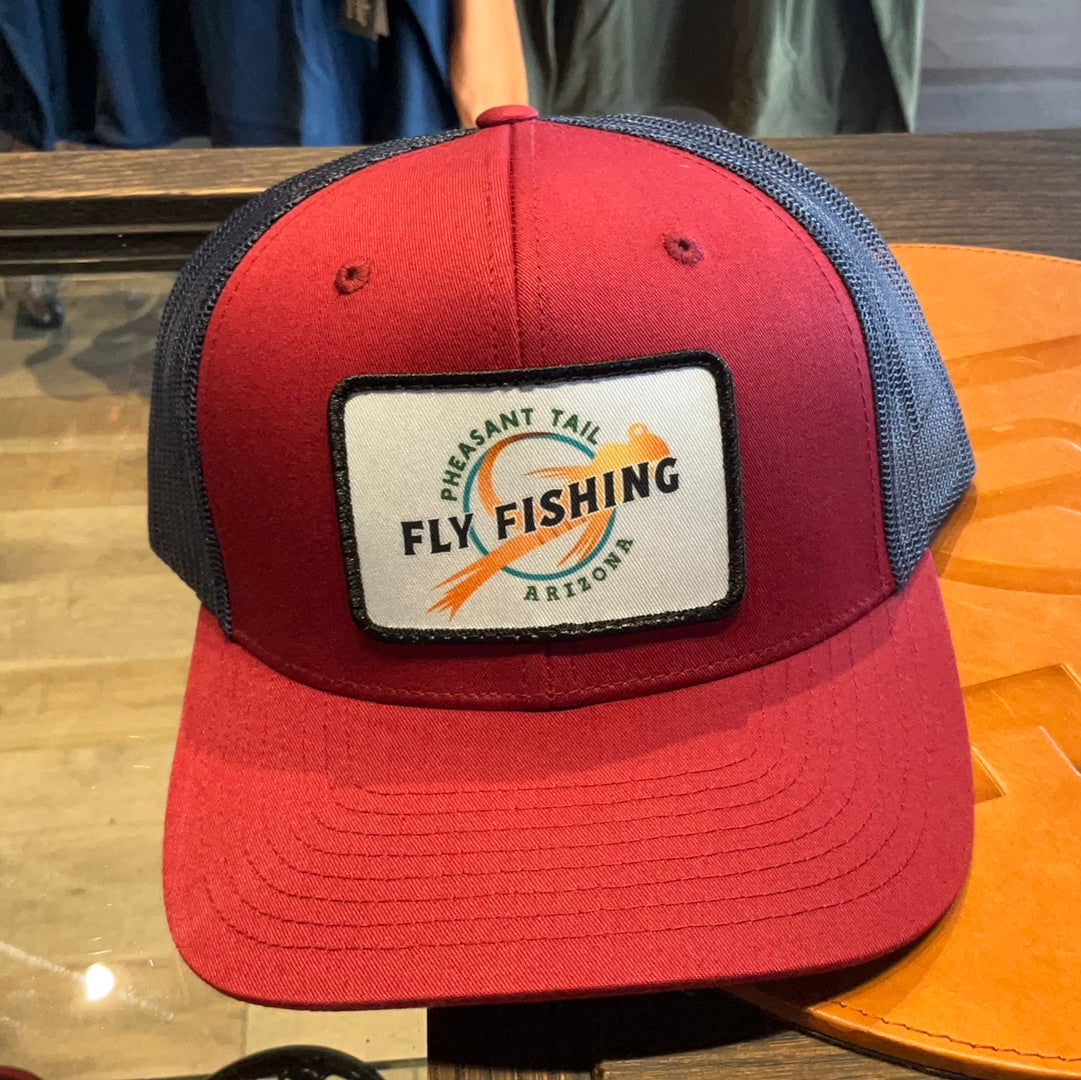 Pheasant Tail Patch Trucker Hat