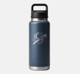 YETI Rambler Engraved with Pheasant Tail Logo