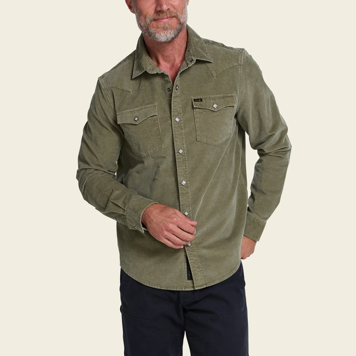 Howler Bros Banning Corduroy Snapshirt