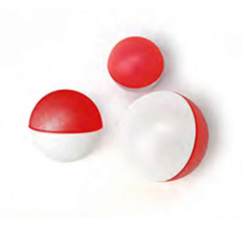 Oros strike indicators 3 pack small red & white
