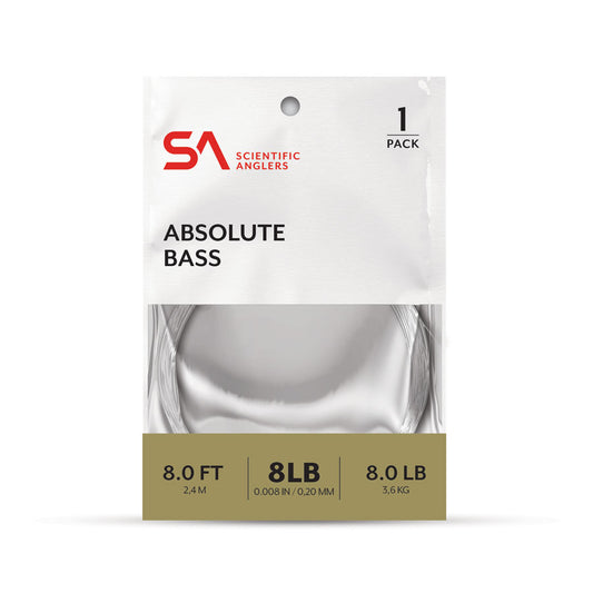 Scientific Anglers Absolute Bass Leader 1-pack