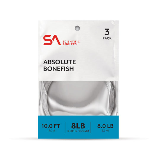Scientific Anglers Absolute Bonefish Leader 3-pack